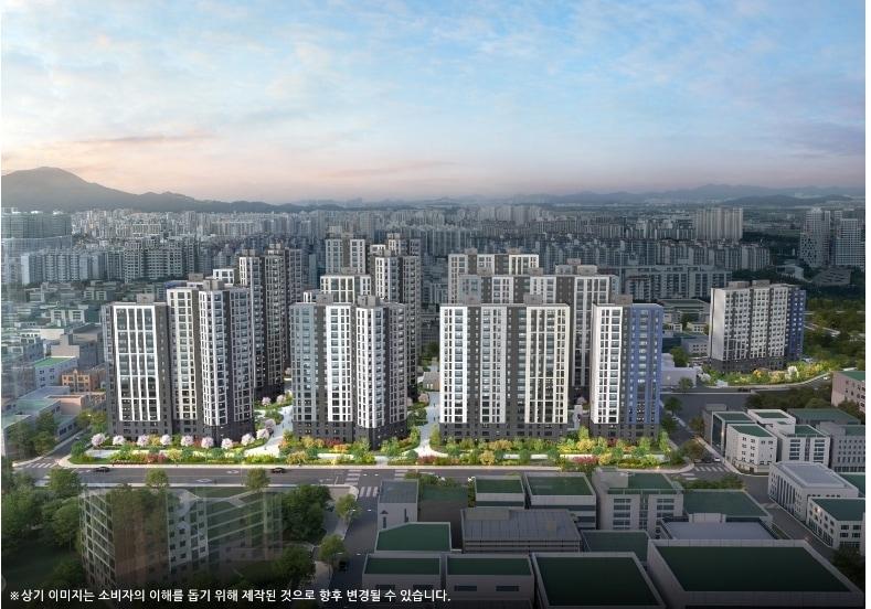 본문 이미지 - 두산위브&수자인 부평 더퍼스트 조감도&#40;두산건설 제공&#41; 뉴스1 ⓒ News1 