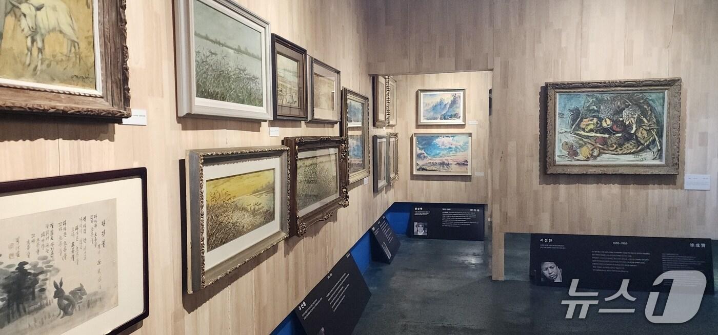 해조음미술관 내부.(거제시 제공. 재판매 및 DB금지)