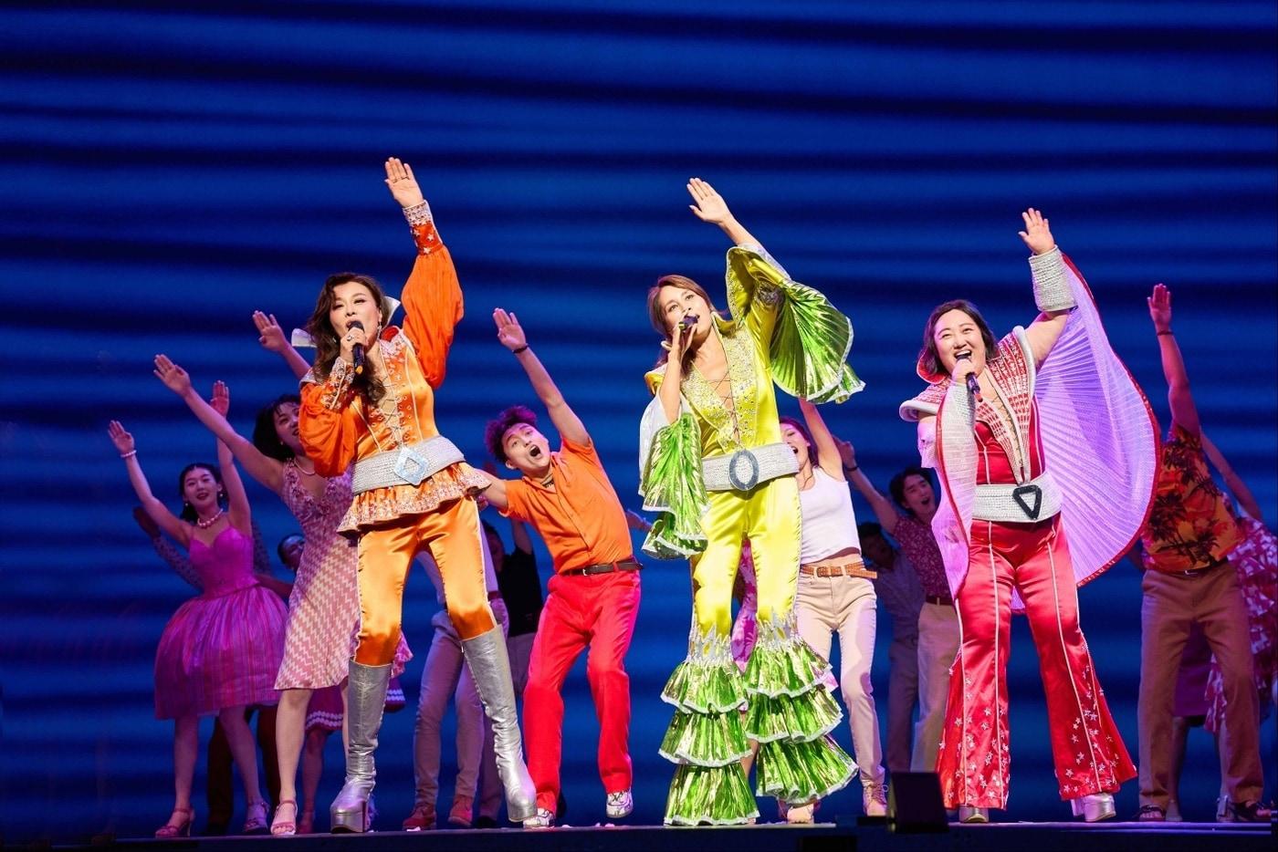 뮤지컬 &#39;맘마미아!&#39; 공연 모습&#40;신시컴퍼니 제공&#41;