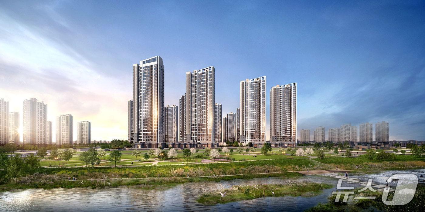 아산모종 서한이다음 노블리스 투시도.