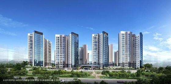 본문 이미지 - 힐스테이트 e편한세상 문정 투시도&#40;현대엔지니어링 제공&#41;  뉴스1 ⓒ News1  