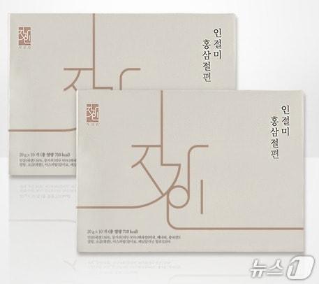 본문 이미지 - 홈앤쇼핑 지강인 인절미 홍삼절편 (홈앤쇼핑 제공)