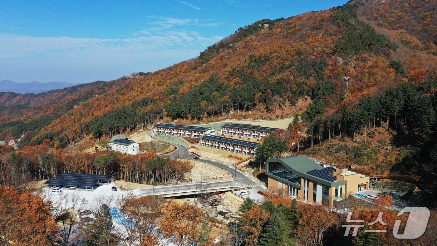  국립진안고원산림치유원 전경. (산림청 한국산림복지진흥원 제공.재판매 및 DB금지)/뉴스1
