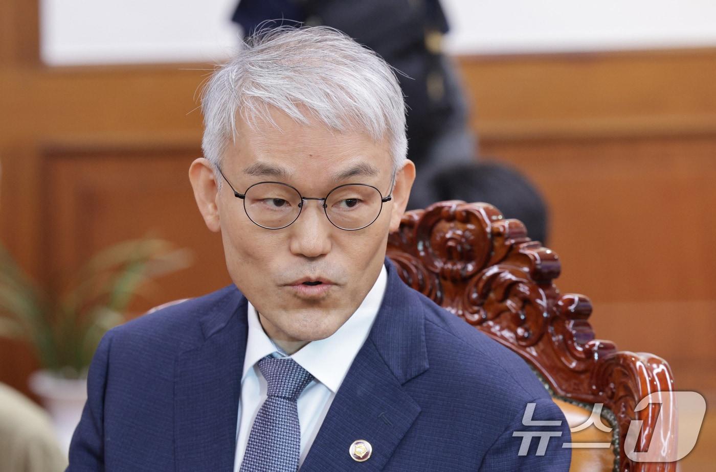 본문 이미지 - 천대엽 법원행정처장./뉴스1 ⓒ News1 신웅수 기자