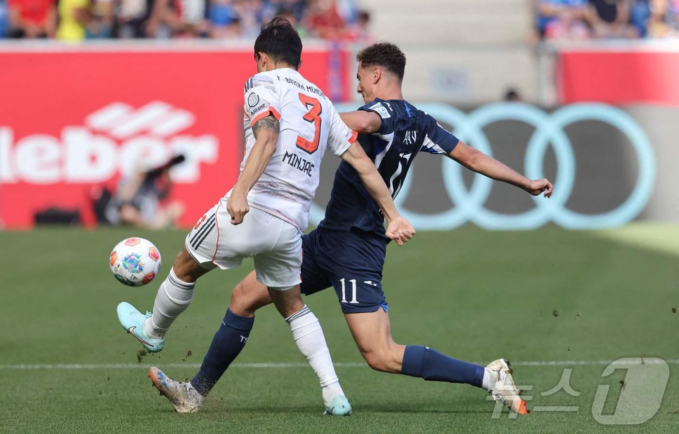 바이에른 뮌헨 김민재. ⓒ AFP=뉴스1