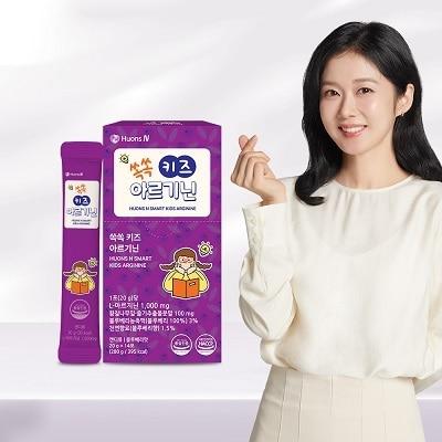 본문 이미지 -  휴온스엔, 신제품 &#39;쏙쏙키즈 아르기닌&#39; 라이브 방송. &#40;휴온스글로벌 제공&#41;