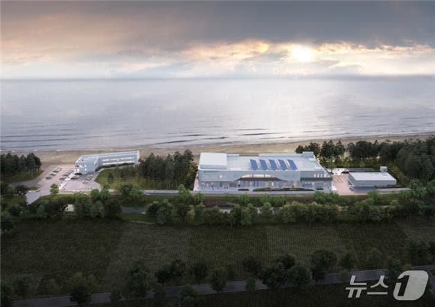 본문 이미지 - 국립해양생물종복원센터 조감도(해양수산부 제공)