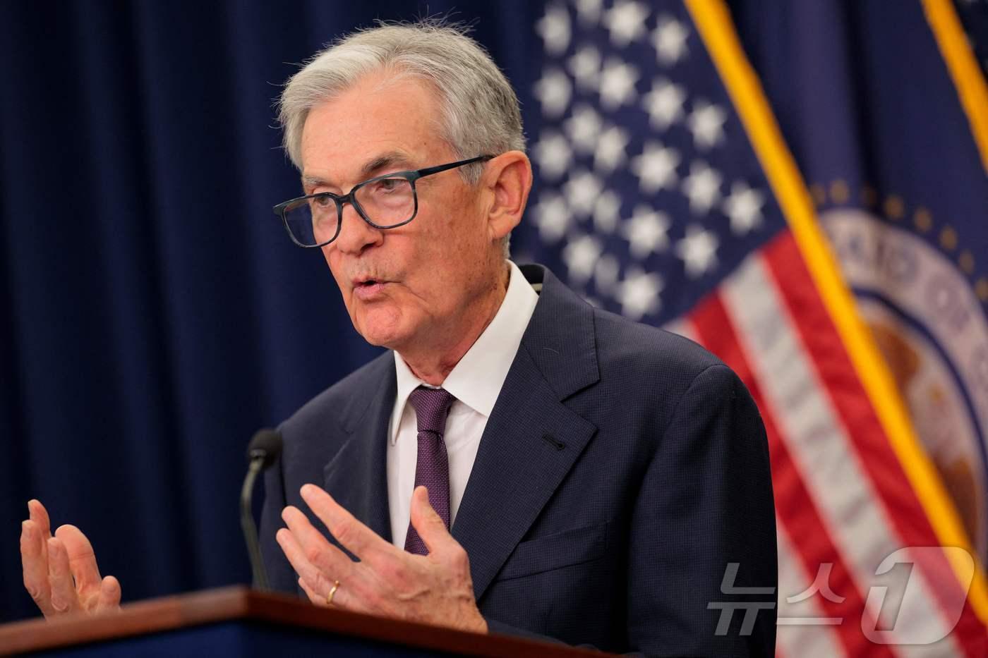 제롬 파월 미 연방준비제도&#40;Fed&#41; 의장&lt;자료사진&gt; ⓒ AFP=뉴스1