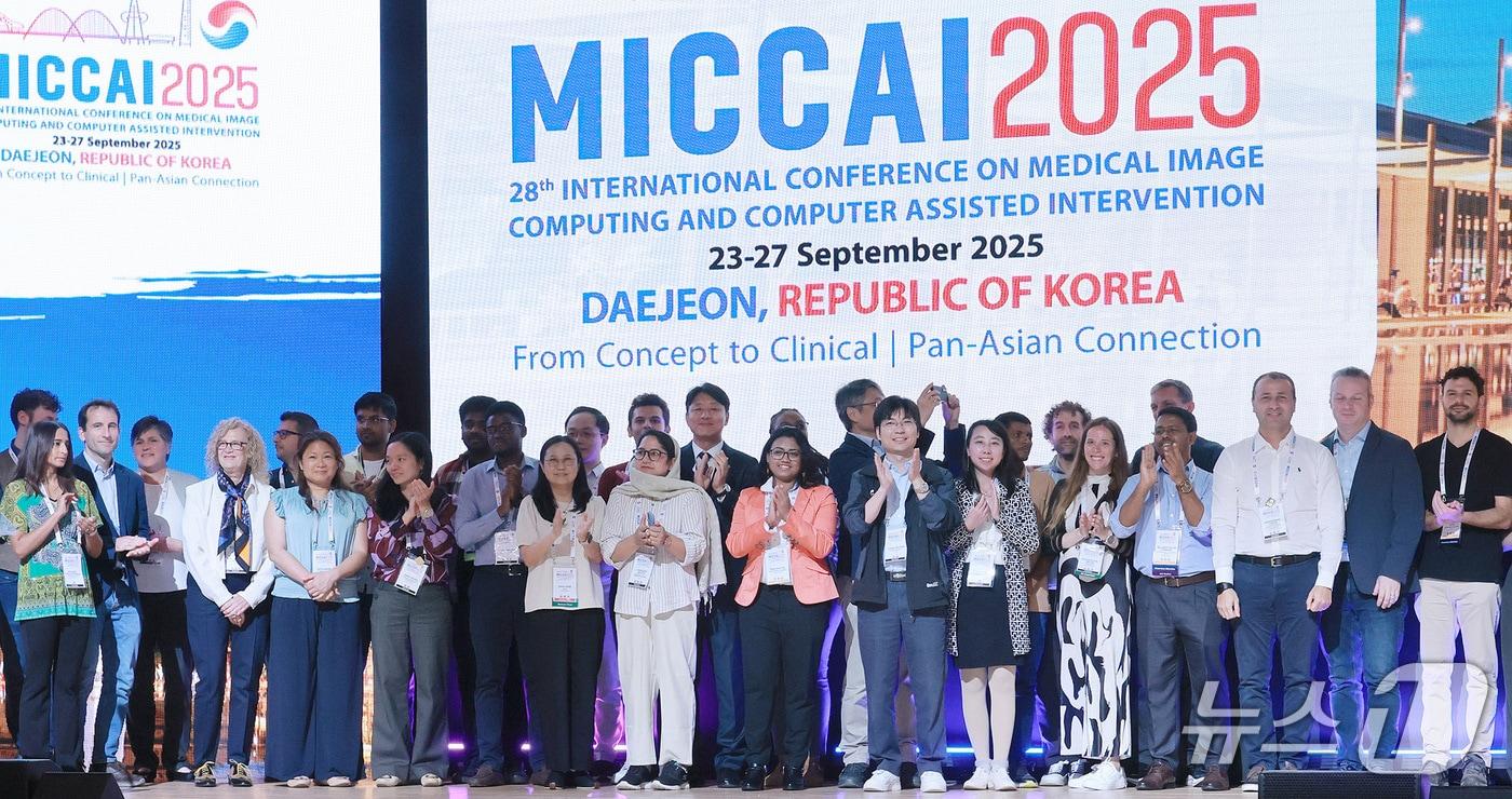MICCAI 2025 개막식이 24일 대전DCC에서 열렸다.(대전시 제공)/뉴스1