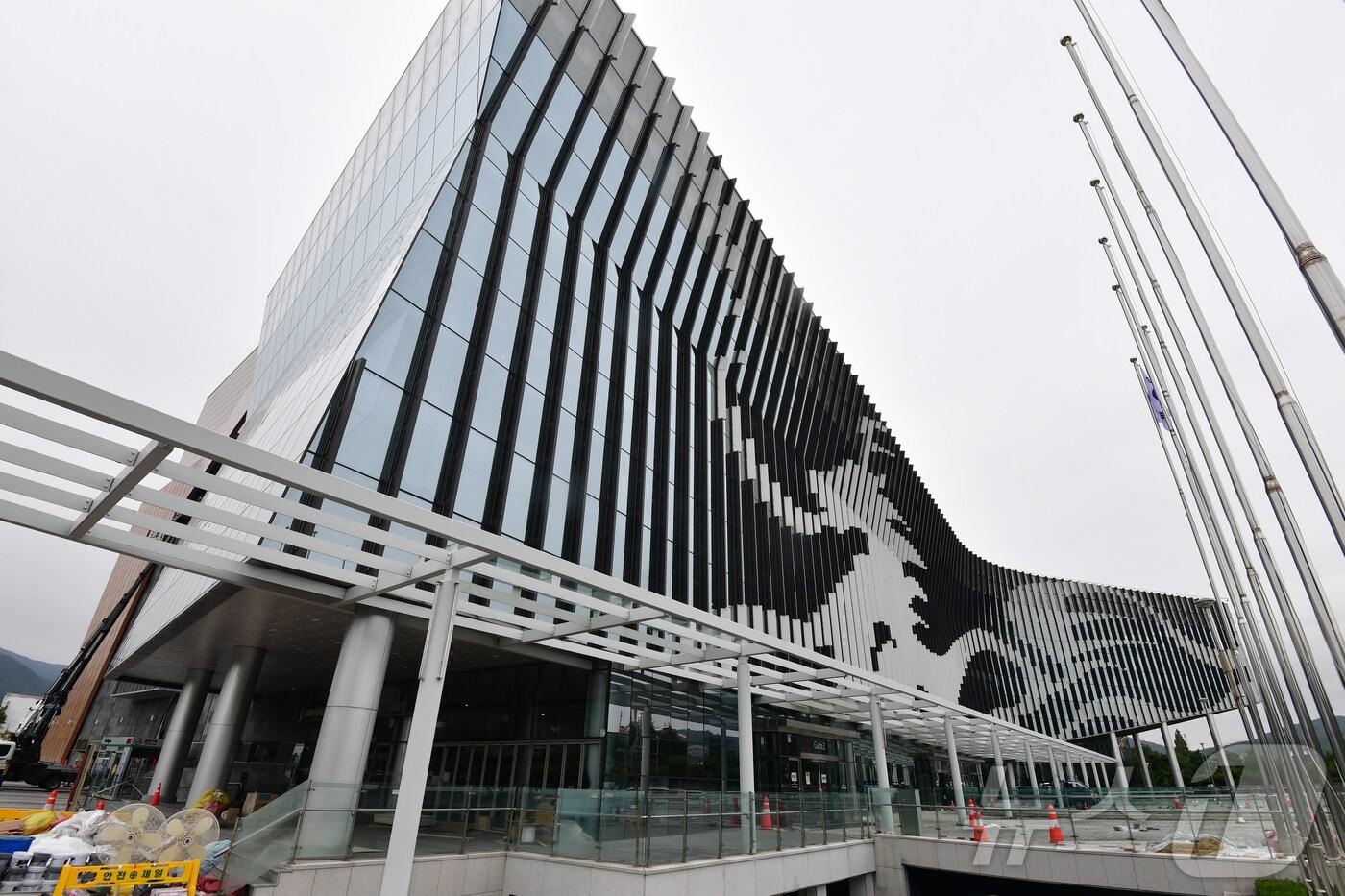 APEC 정상회의장인 경북 경주시 화백컨밴션센터./뉴스1 ⓒ News1 최창호 기자