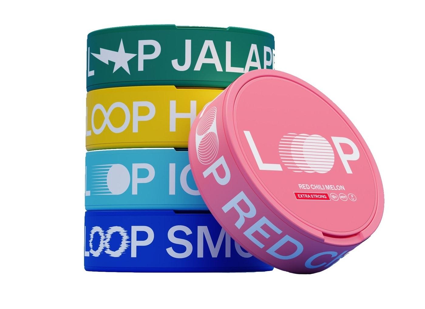 본문 이미지 - 니코틴 파우치 LOOP 제품(ASF 누리집 갈무리)