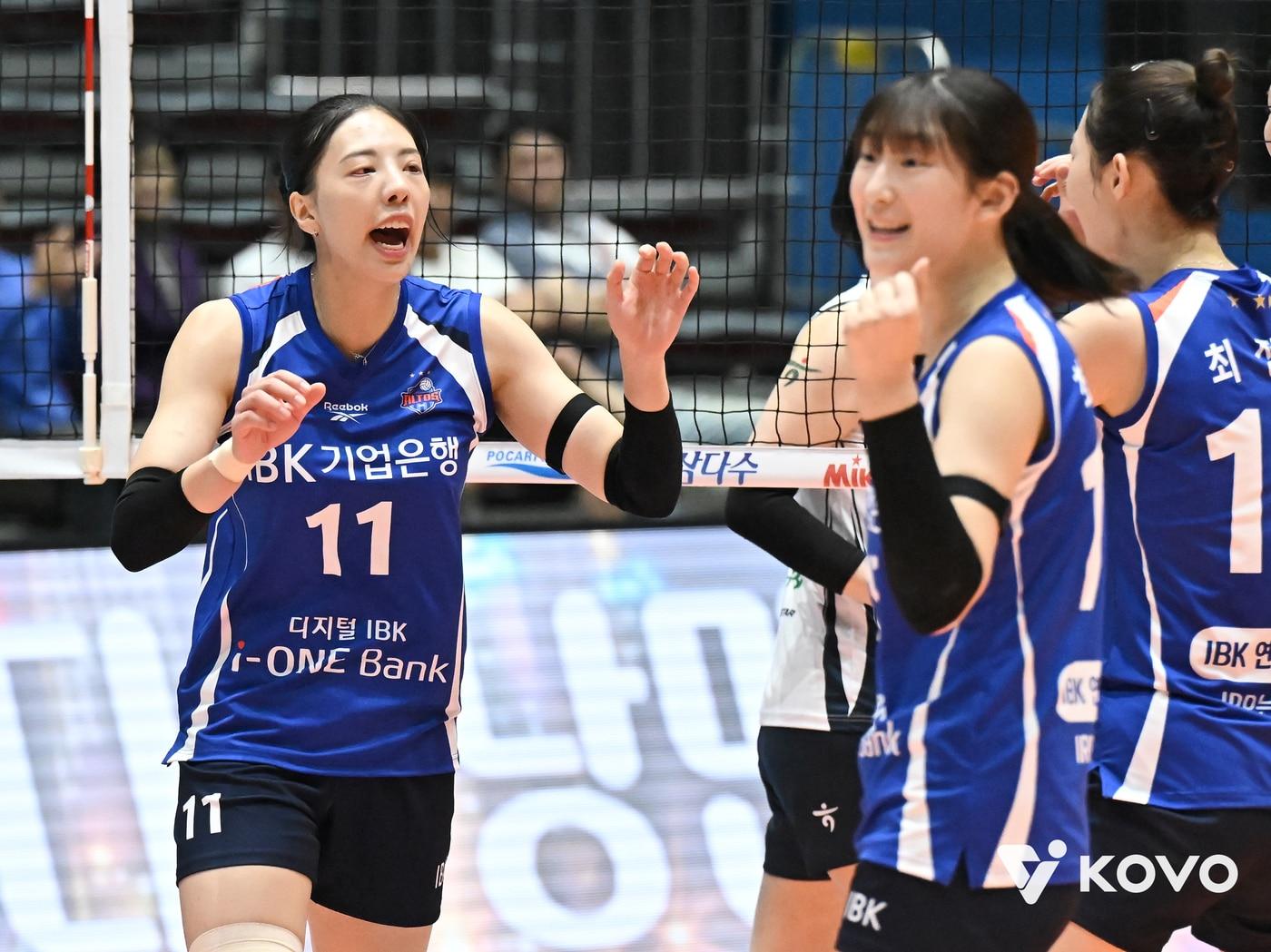 본문 이미지 - IBK기업은행 육서영&#40;11번&#41;. &#40;KOVO 제공&#41;