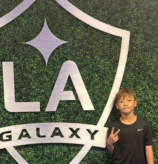 본문 이미지 -  이동국의 아들 '대박이' 이시안(이수진 SNS 캡처)