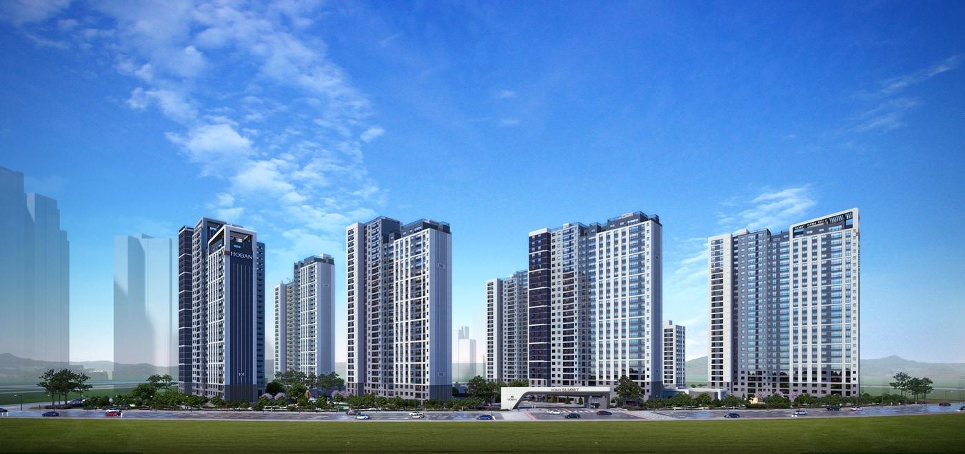  호반써밋 풍무 투시도&#40;호반건설 제공&#41; 뉴스1 ⓒ News1 