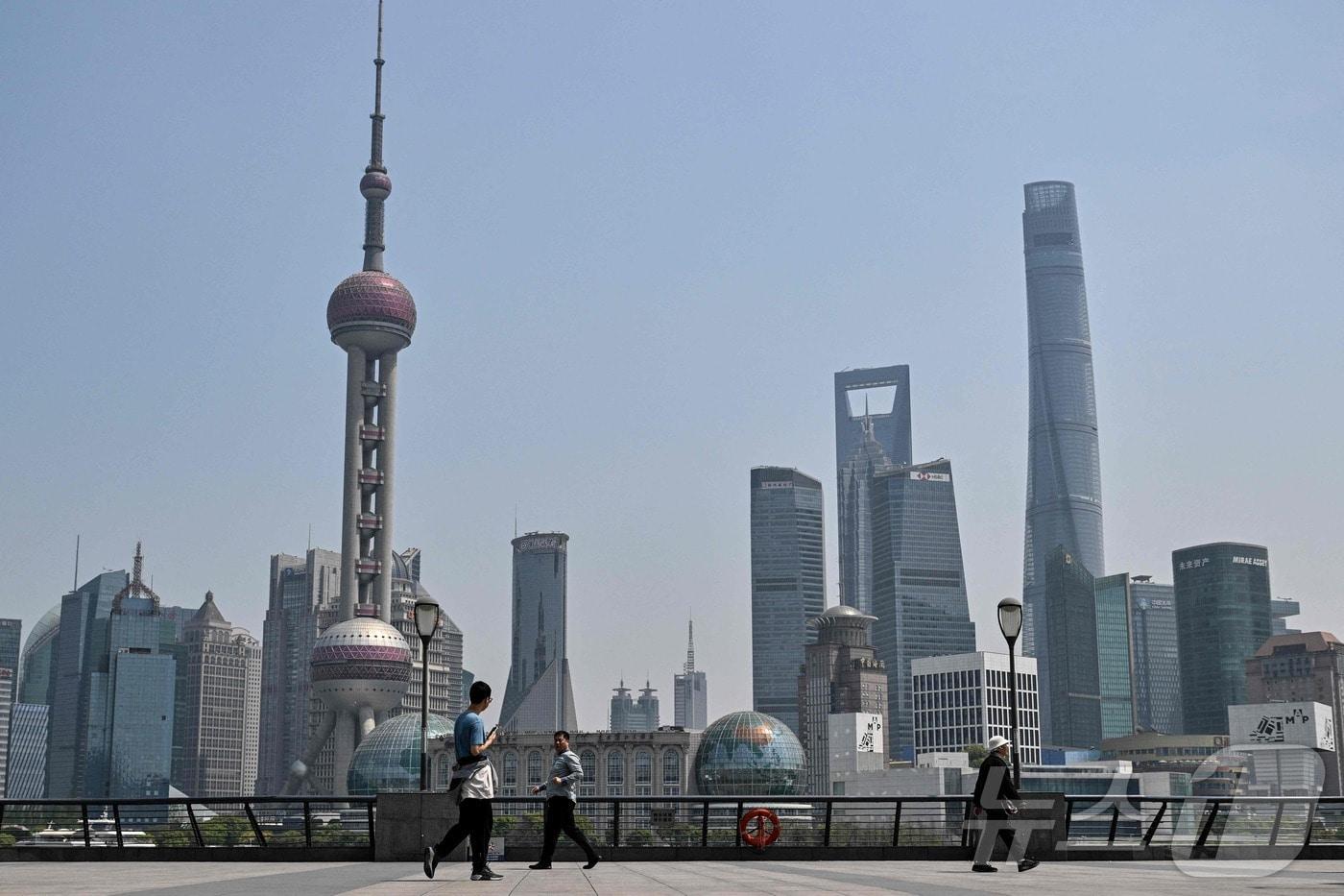 중국 상하이ⓒ AFP=뉴스1