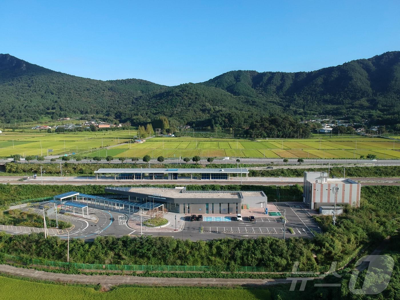 본문 이미지 - 장흥역.(장흥군 제공, 재배포 및 DB 금지)2025.9.25/뉴스1