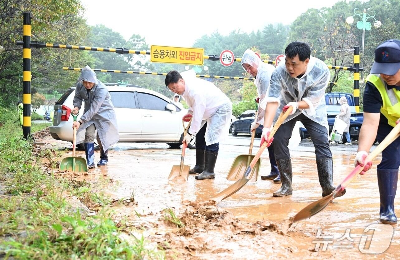 본문 이미지 - '대한민국 새단장' 대청소 캠페인 모습.(중구 제공. 재판매 및 DB금지)/뉴스1