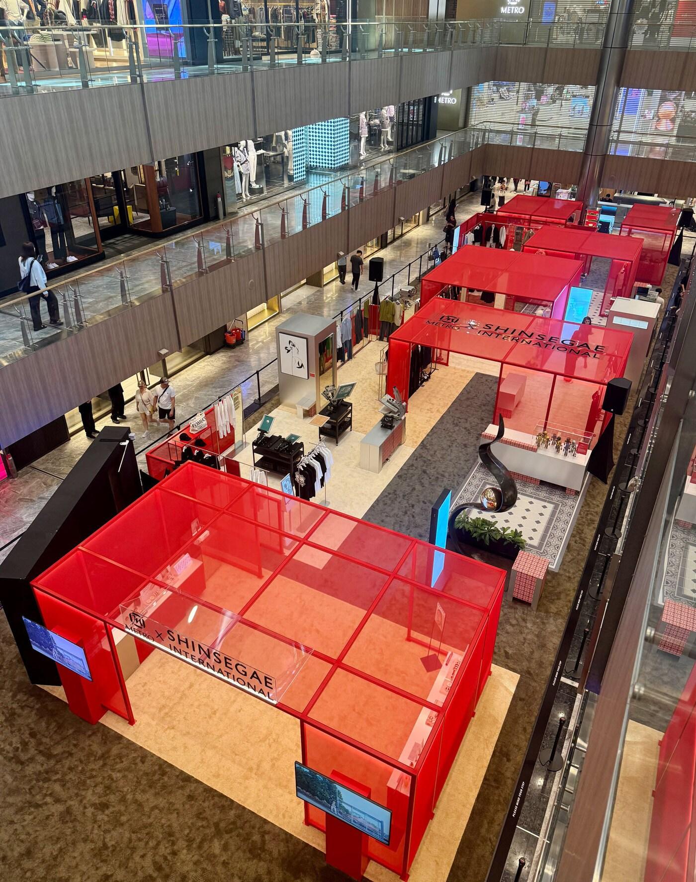 본문 이미지 - 싱가포르 팝업 전경(신세계인터내셔날 제공)