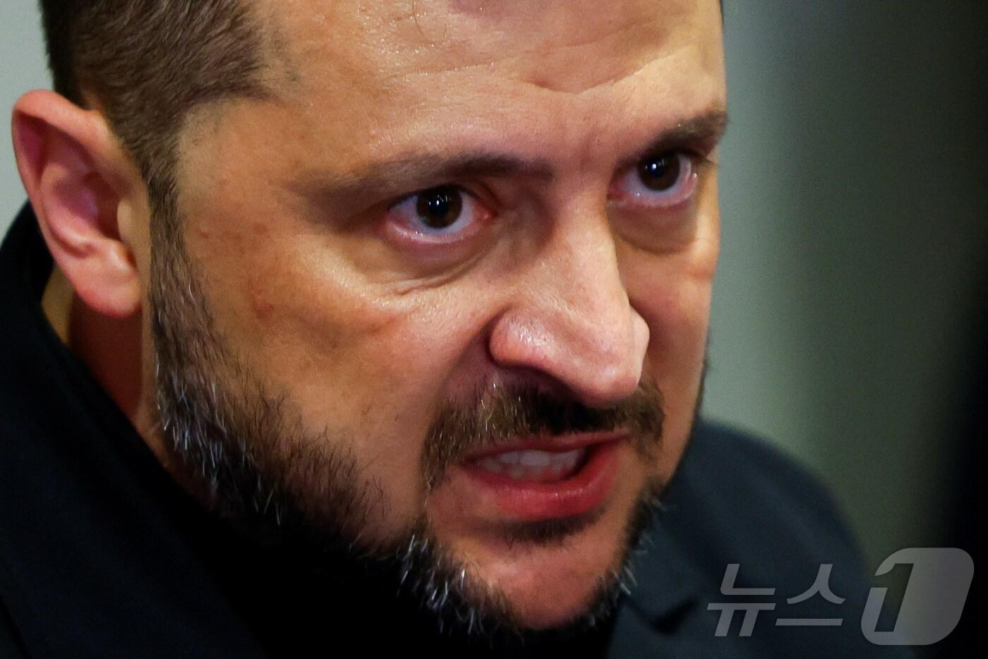 유엔 총회에 참석한 젤렌스키 우크라이나 대통령. 2025.09.23 ⓒ 로이터=뉴스1 ⓒ News1 이지예 객원기자