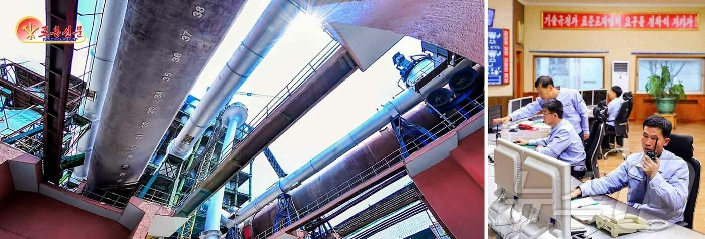 &#40;평양 노동신문=뉴스1&#41; = 북한 노동당 기관지 노동신문은 26일 &#34;당 창건 80돐&#40;주년&#41;을 자랑찬 노력적 성과로 맞이하기 위하여 한사람 같이 떨쳐나선 상원노동계급의 힘찬 투쟁에 의해 시멘트 증산 성과는 계속 확대되고 있다＂고 선전했다. [국내에서만 사용가능. 재배포 금지. DB 금지. For Use Only in the Republic of Korea. Redistribution Prohibited] rodongphoto@news1.kr