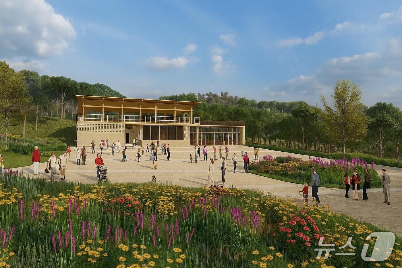정원문화지원센터 예상 조감도(안)(당진시 제공. 재판매 및 DB금지)2025.9.26/뉴스1
