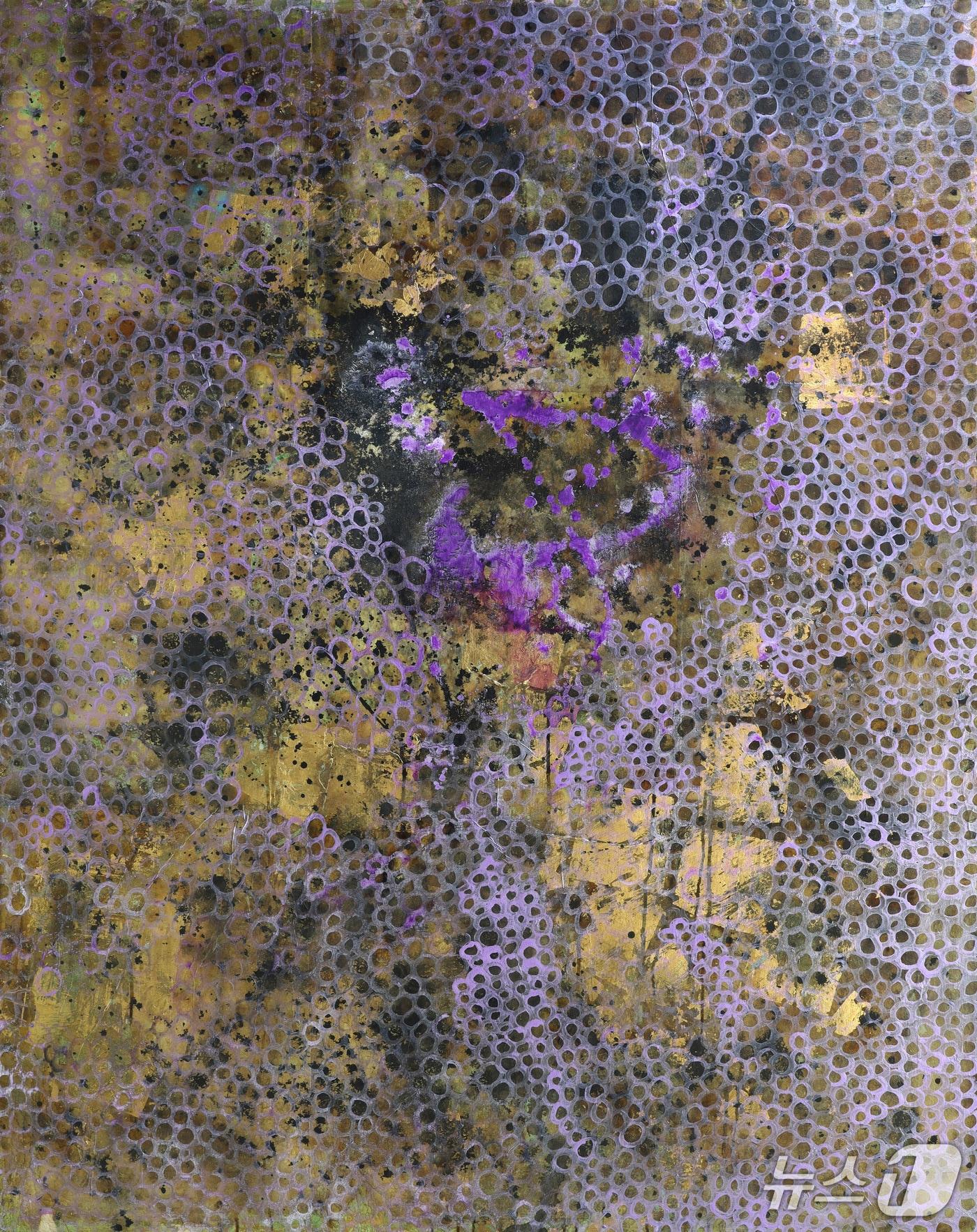 본문 이미지 - 최지영 작가의 18번째 개인전 '공(空)과 원(圓)'이 29일부터 10월 17일까지 국회 아트갤러리에서 열린다.2025.9.26/뉴스1