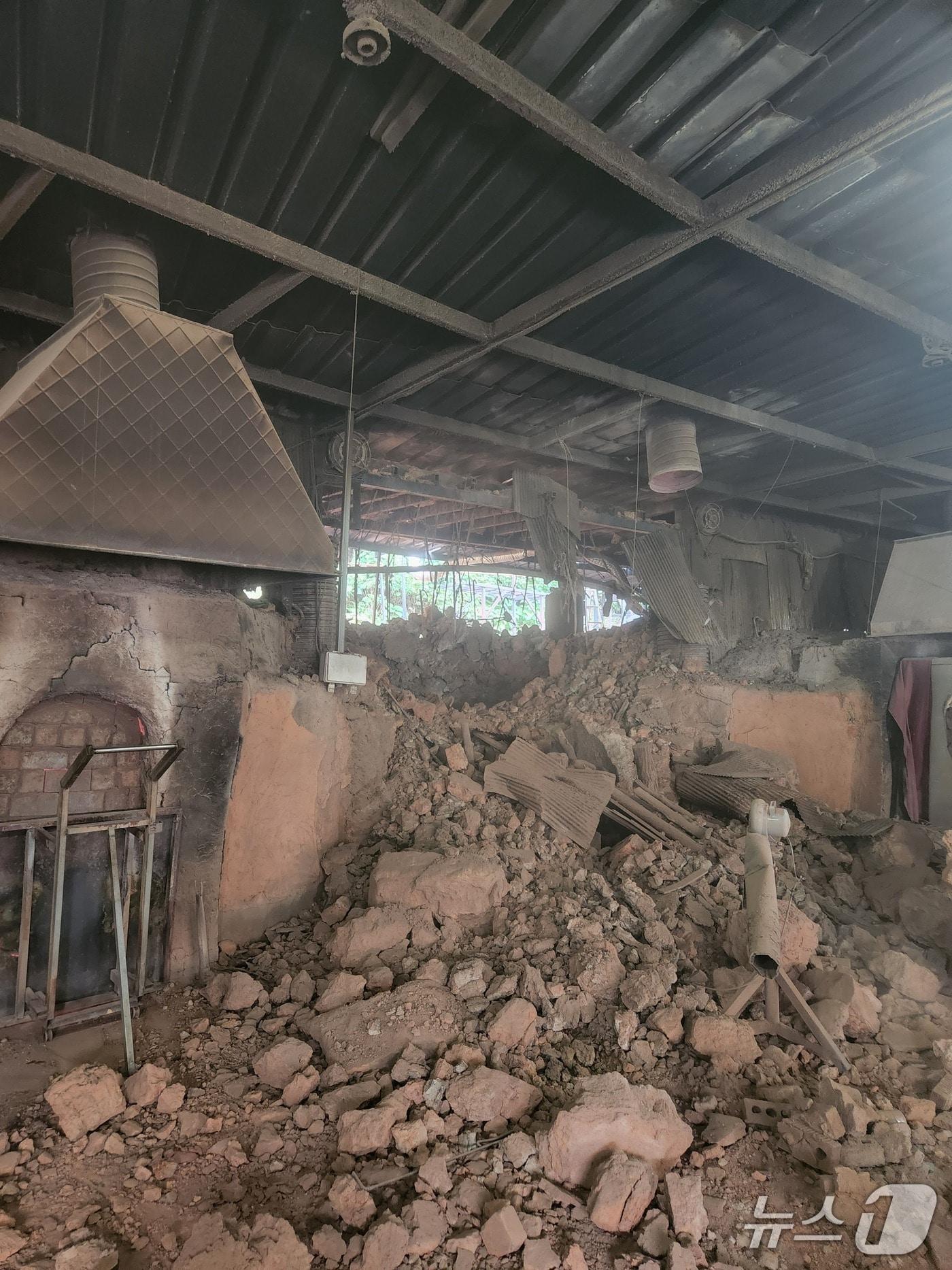 본문 이미지 - 사고 현장 &#40;경기북부소방재난본부 제공. 재판매 및 DB금지&#41; /뉴스1