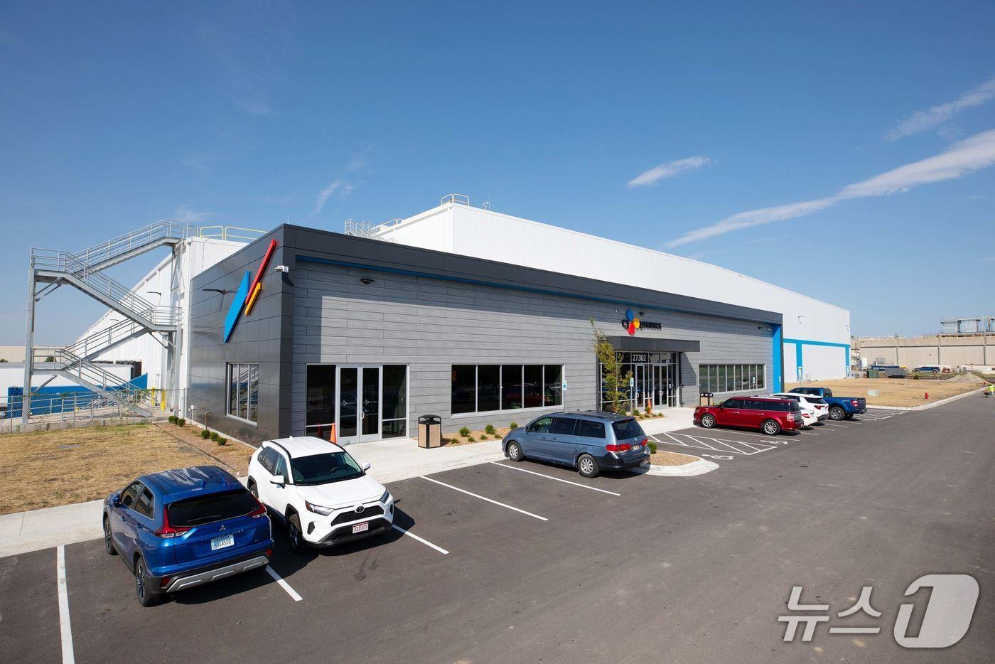 CJ대한통운이 미국 캔자스주 뉴센추리에 구축한 콜드체인 물류센터 전경 (CJ대한통운 제공)