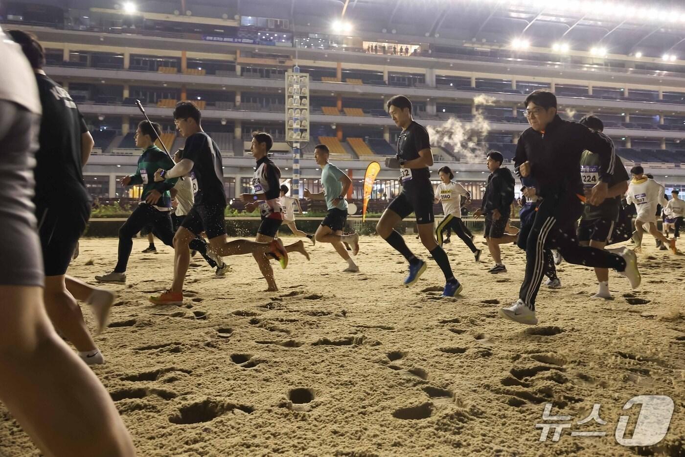 렛츠런파크 경주로 마라톤 &#40;한국마사회 제공&#41;