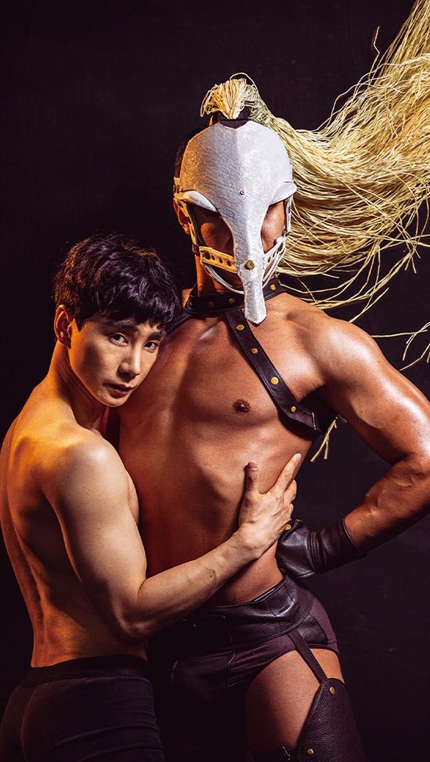 본문 이미지 - 연극 &#39;에쿠우스&#39; 콘셉트 사진&#40;극단 실험극장 제공&#41;