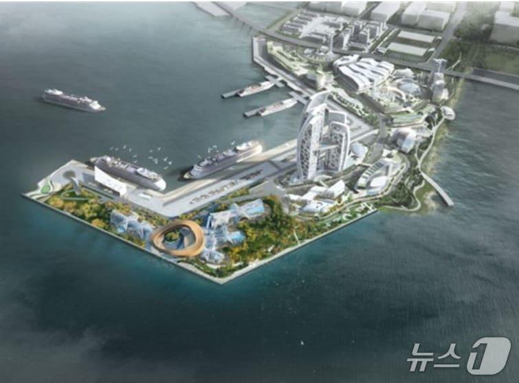 본문 이미지 - 테르메 웰빙&스파 리조트 위치도 &#40;인천경제자유구역청 제공.재판매 및 DB금지&#41;