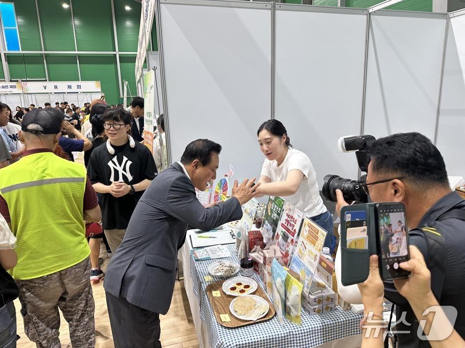 본문 이미지 - 가치만드소 창업아이템 시식 행사 &#40;장애인기업종합지원센터 제공. 재판매 및 DB금지&#41;