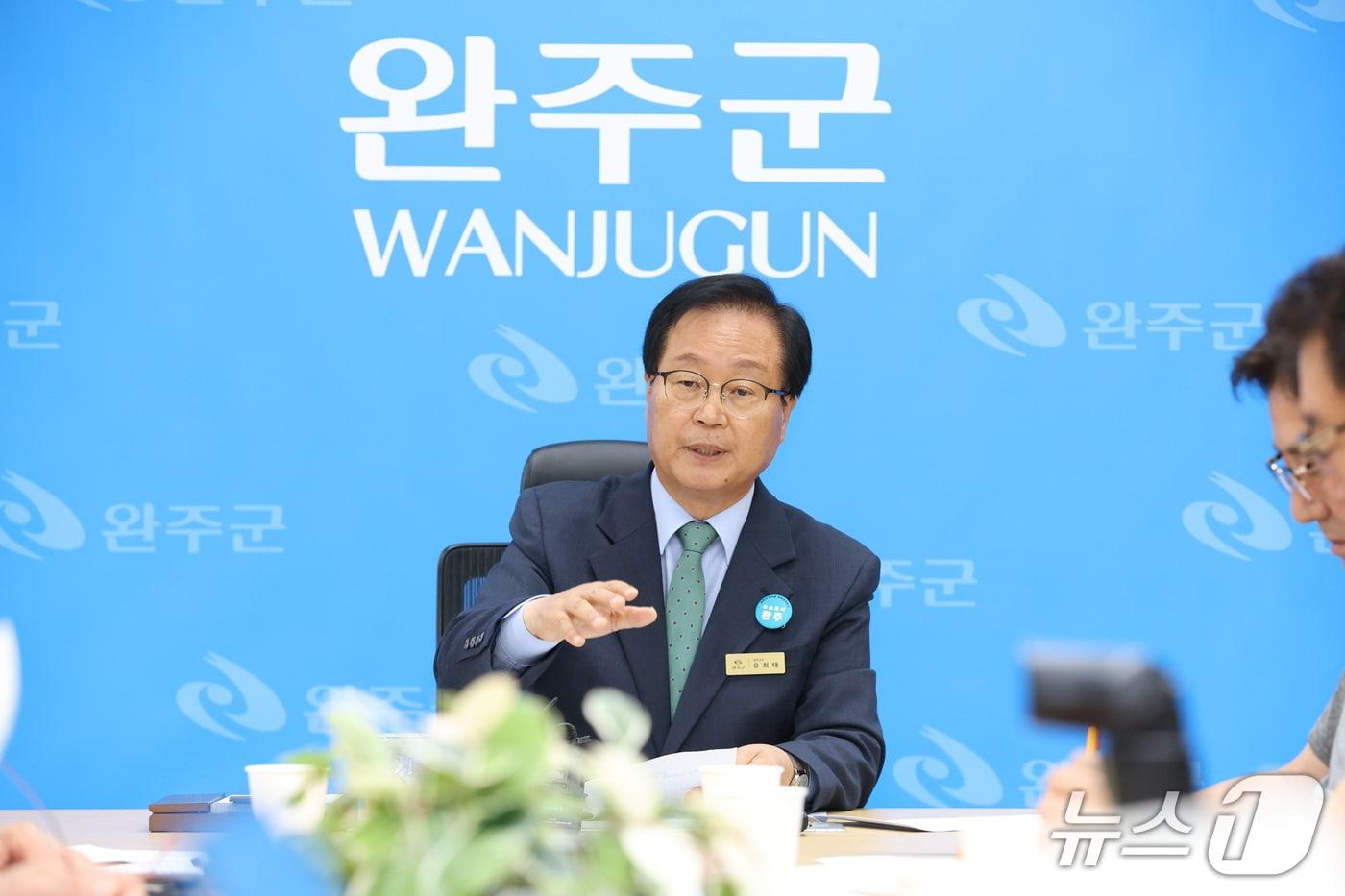 유희태 완주군수&#40;완주군 제공. 재판매 및 DB금지&#41;2025.9.29/뉴스1