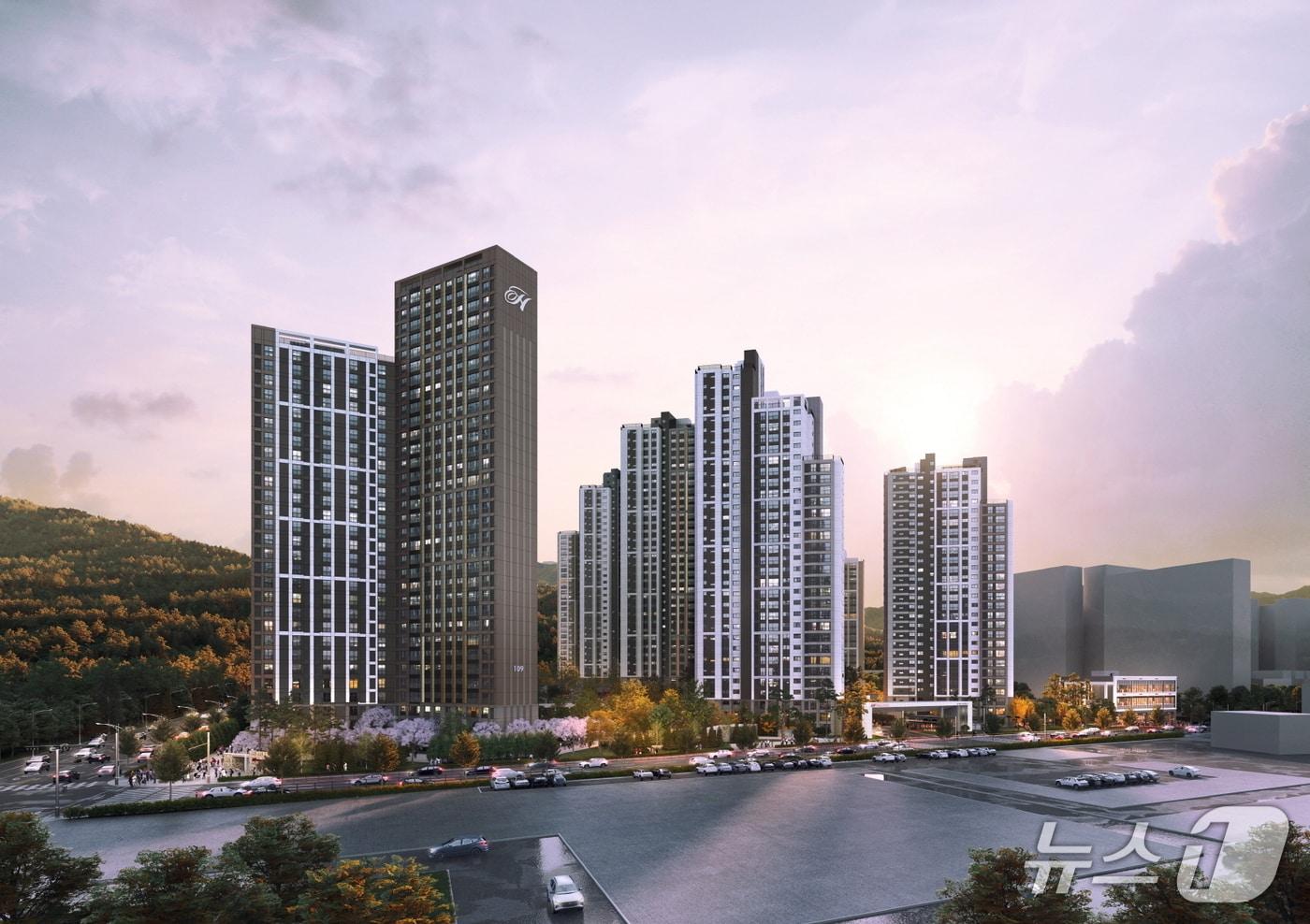  현대건설 &#39;힐스테이트 회룡역파크뷰&#39; &#40;현대건설 제공&#41; 