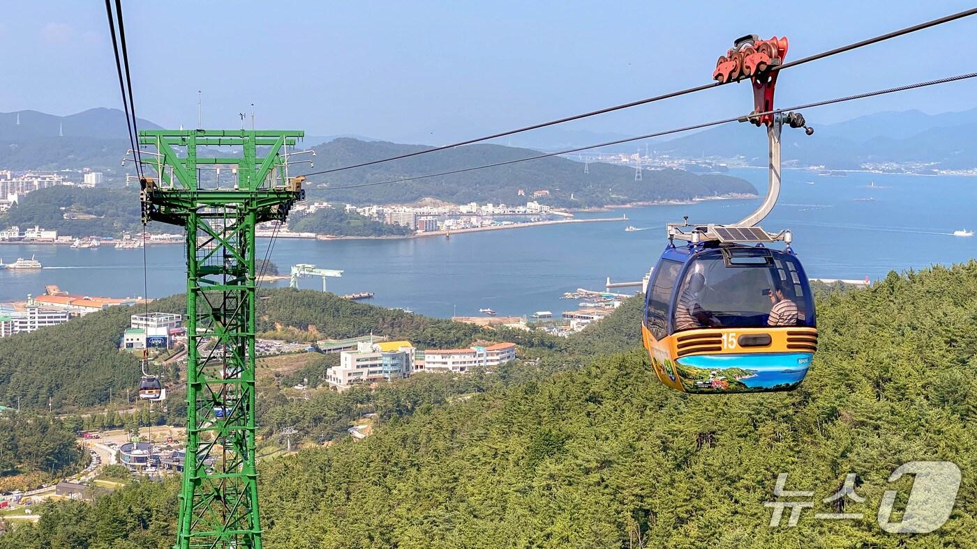 통영케이블카.(통영관광개발공사 제공. 재판매 및 DB금지)