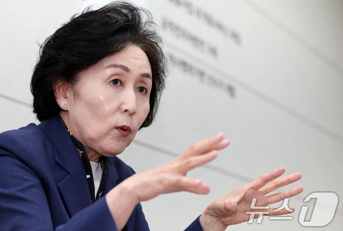 본문 이미지 - 권영희 대한약사회 회장. ⓒ 뉴스1 이호윤 기자