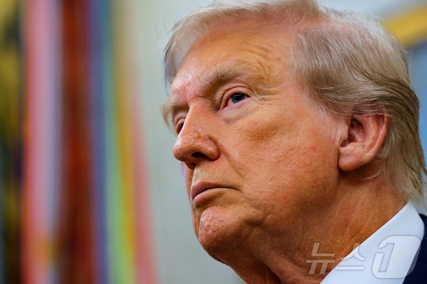 도널드 트럼프 미국 대통령 2025.09.02. ⓒ 로이터=뉴스1 ⓒ News1 류정민 특파원