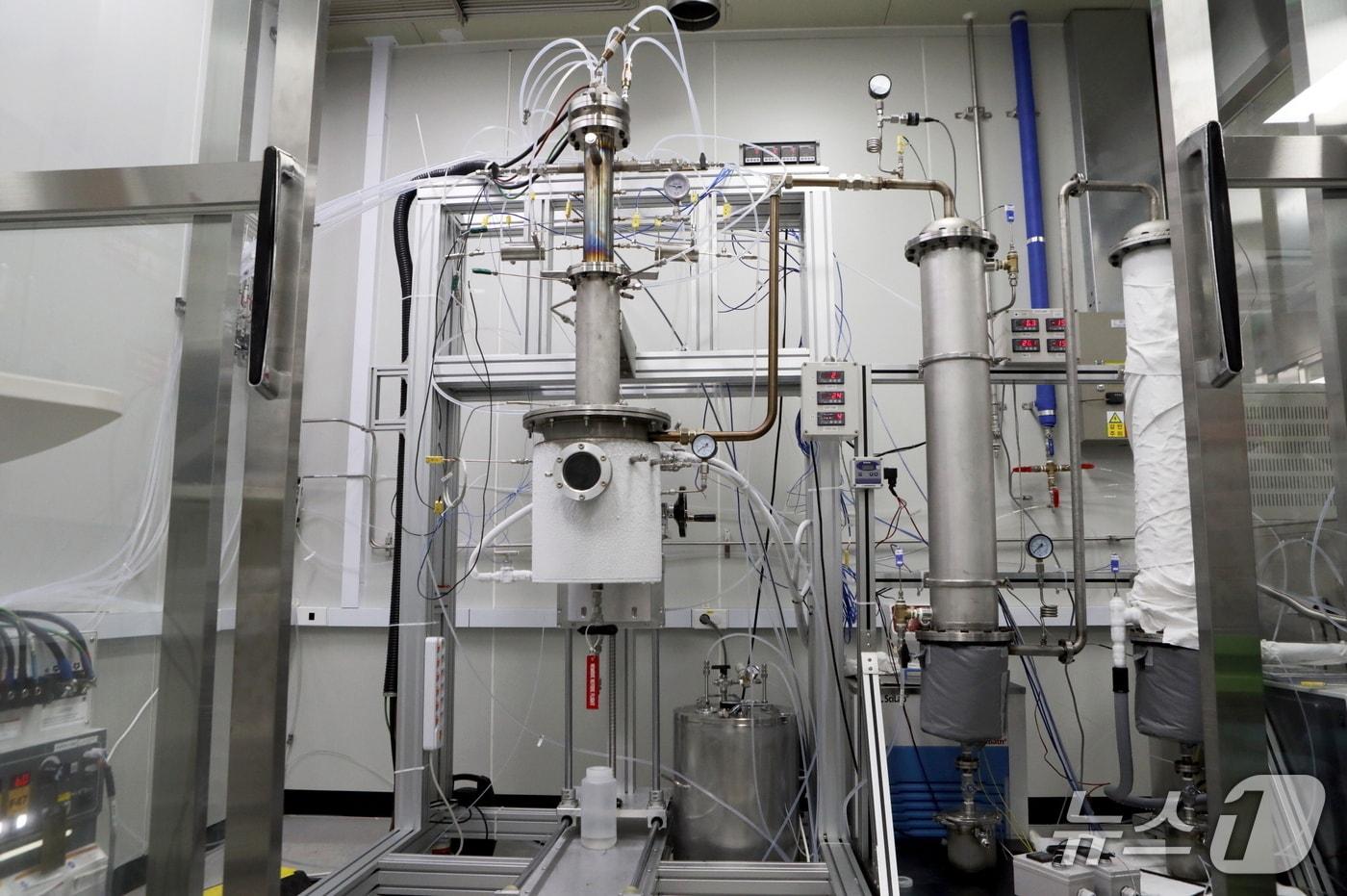 수소 플라즈마 실증 장비(기계연 제공) /뉴스1