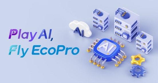 본문 이미지 - 에코프로 인공지능(AI) 캐치프레이즈(에코프로 제공). 2025.09.03.