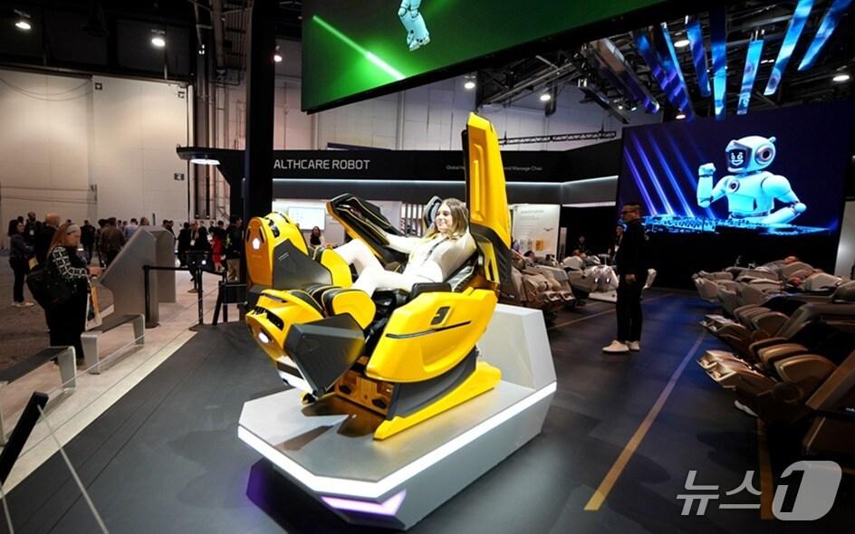 본문 이미지 - CES 2025에서 공개된 AI헬스케어로봇 &#39;733&#39; &#40;바디프랜드 제공. 재판매 및 DB금지&#41;