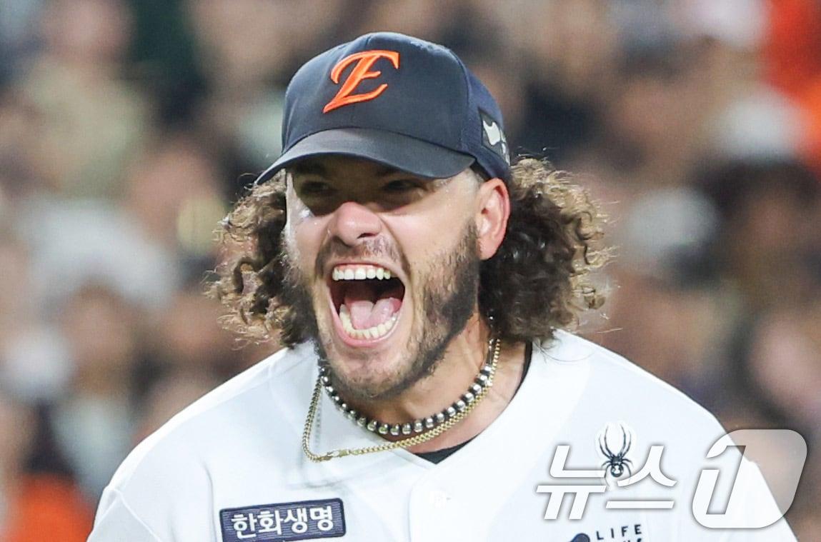본문 이미지 - 한화 이글스 코디 폰세. /뉴스1 DB