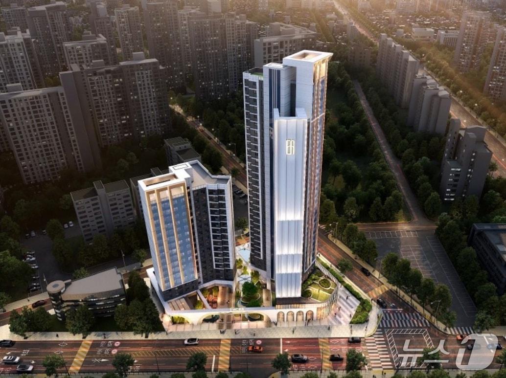 본문 이미지 - 서울 '잠원한신타운 소규모 재건축정비사업' 조감도.(HS화성 제공. 재판매 및 DB 금지)