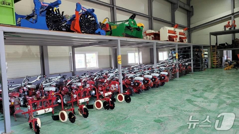 본문 이미지 - 보은군 농기계임대사업소 내부  (보은군 제공. 재판매 및 DB금지) /뉴스1