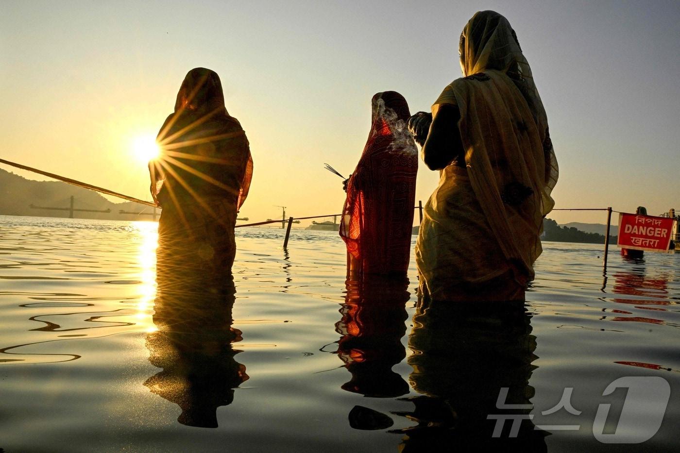본문 이미지 - 인도 시앙강의 모습 ⓒ AFP=뉴스1