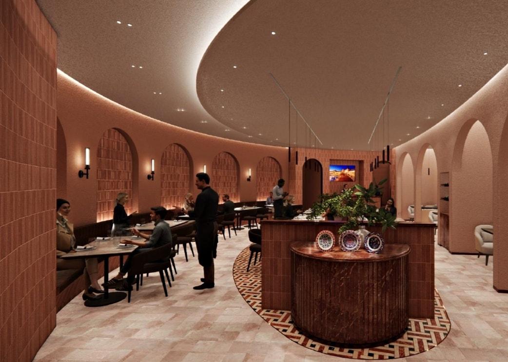 본문 이미지 - 서울시 송파구 신천동에 위치한 잠실 에비뉴엘 6층에 오픈한 &#39;라콘차&#39; 매장 투시도.&#40;롯데백화점 제공&#41;