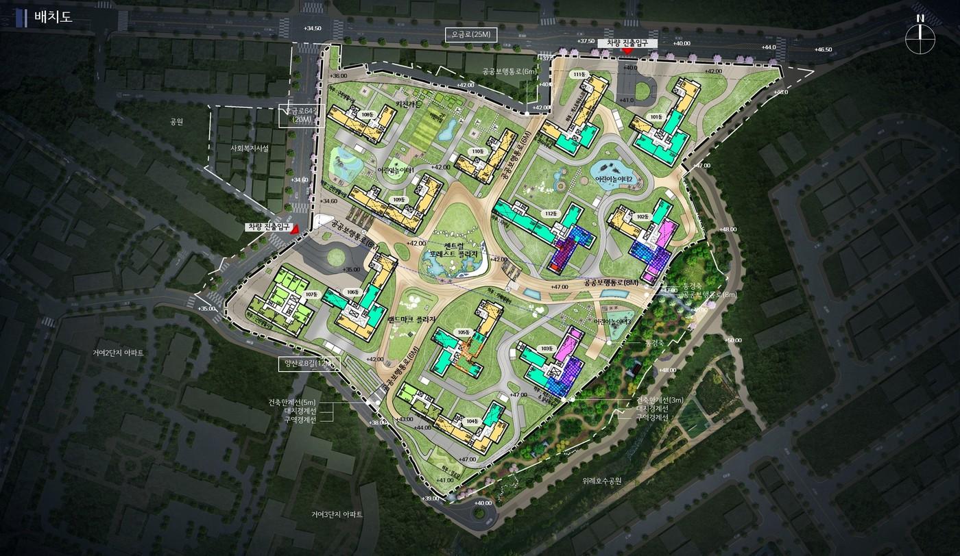  송파구 거여새마을 배치도&#40;서울시 제공&#41; 뉴스1 ⓒ News1  