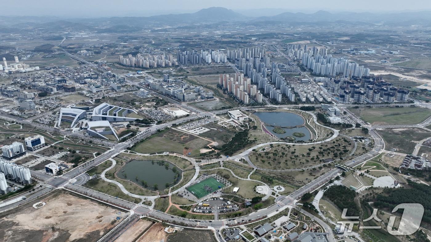  충남 홍성 내포신도시 전경. / 뉴스1