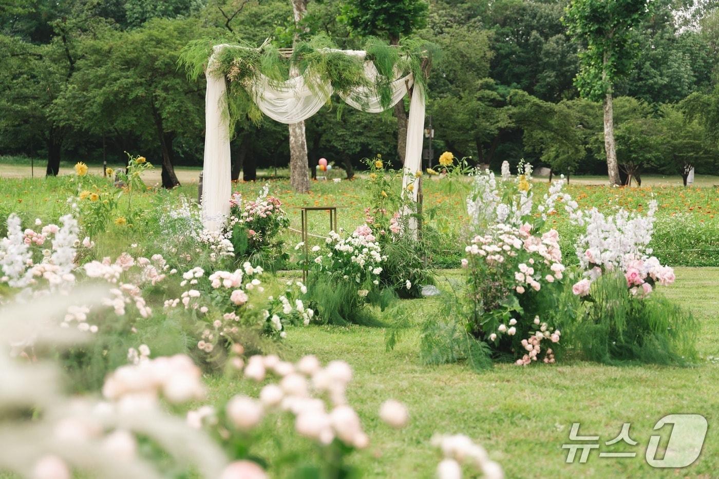 어린이대공원 포시즌가든 모습&#40;서울시 제공&#41;