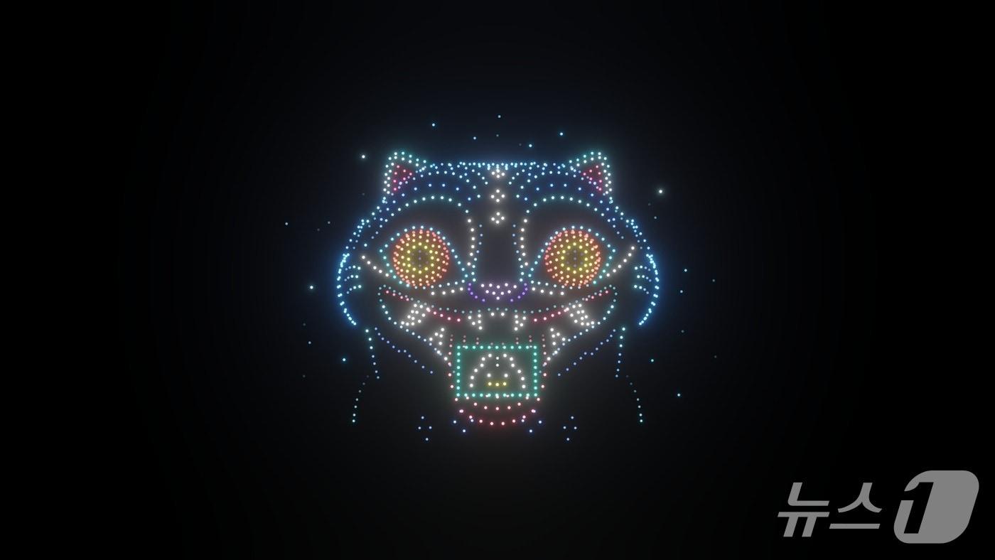 하반기 한강 불빛 공연 &#39;케이팝 데몬 헌터스&#39; 시안.&#40;서울시 제공&#41;