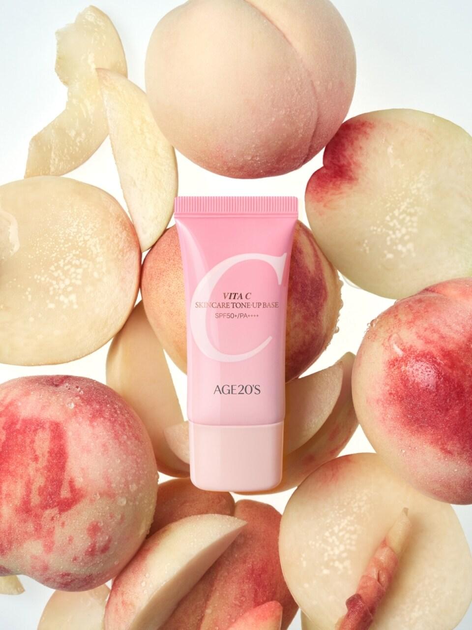 본문 이미지 - AGE20&#39;S 비타씨 스킨케어 톤업 베이스.&#40;애경산업 제공&#41;